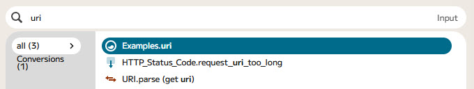 Insert URI Component